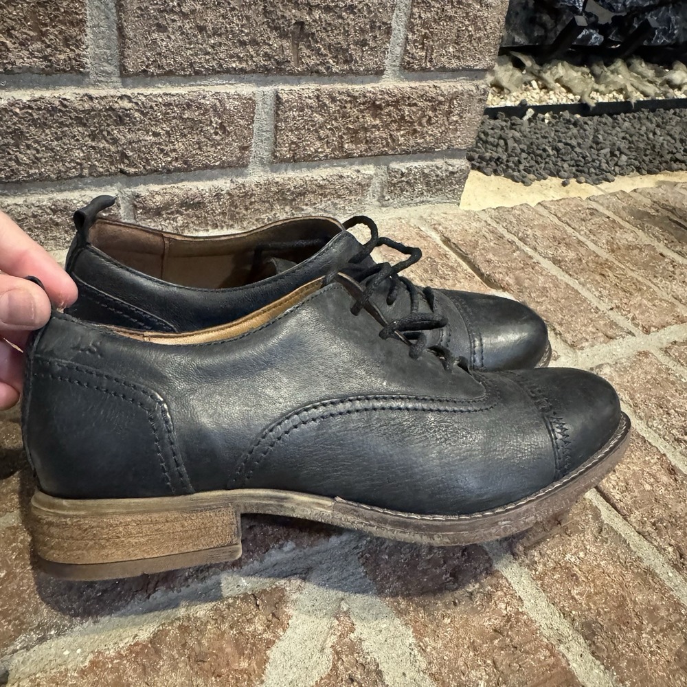 Josef Seibel Sienna 85 Oxford Casual Shoe Womens 7-7.5 EU 38 Black Leather #240 - Picture 14 of 16
